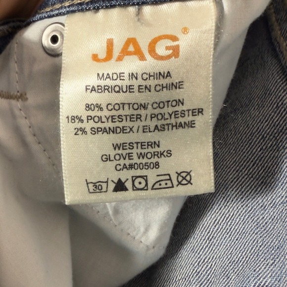 JAG Jeans Women's Size 10 Skinny Leg Dark Wash‎ Embellished Pockets Denim - Picture 3 of 9